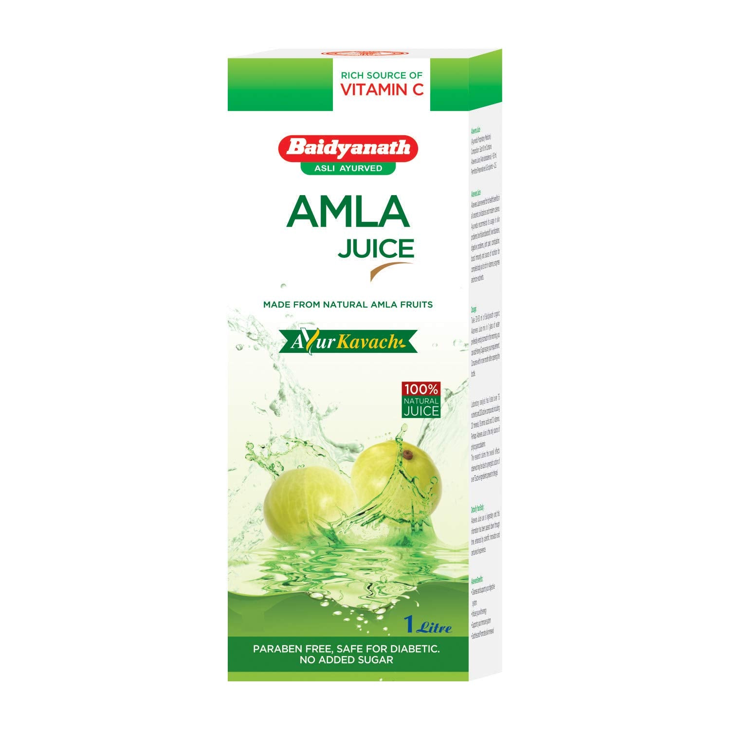 Baidyanath Amla drink 1L - Spice Village