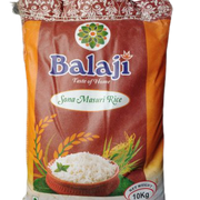 Balaji Sona Masoori Rice 10kg - Spice Village