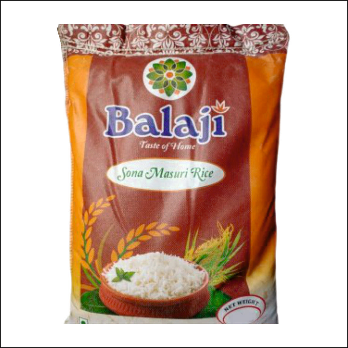 Balaji Sona Masoori Rice 1kg - Spice Village