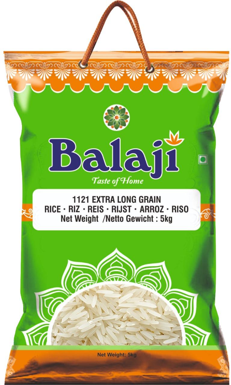 Balaji Basmati 1121 Rice 5kg - Spice Village