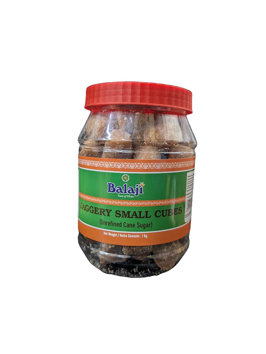 Balaji Jaggery Small Cubes 1kg - Spice Village