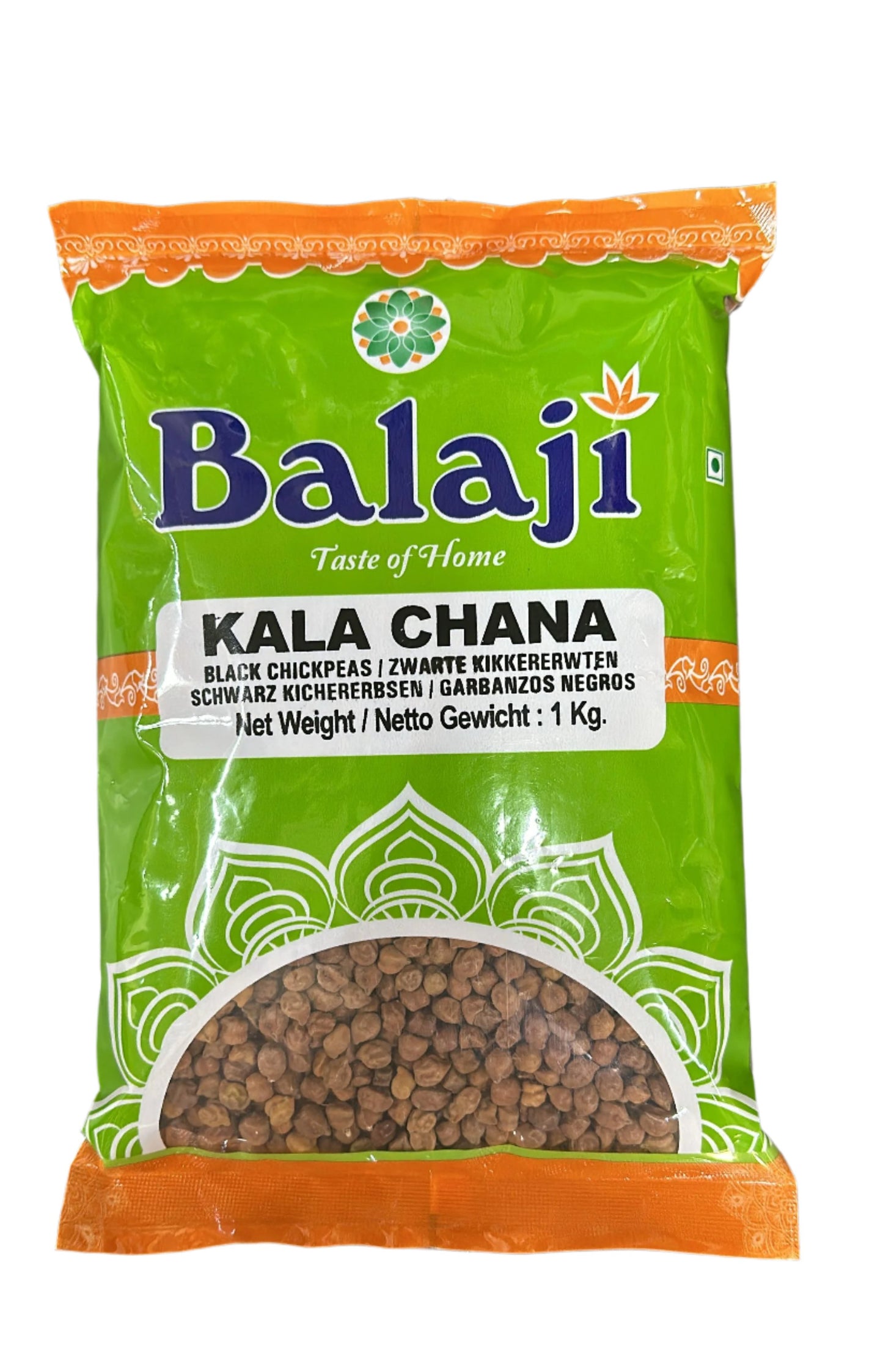 Balaji Kala Chana 1kg - Spice Village