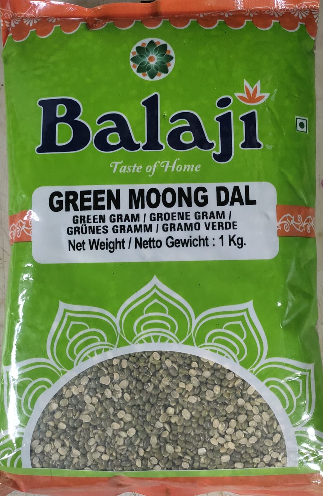 Balaji Moong Dal Chilka 1kg - Spice Village