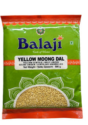 Balaji Moong Dal Yellow 500gm - Spice Village
