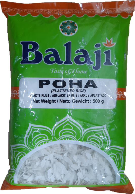 Balaji Rice Flakes(Poha/Powa) Medium 500gm - Spice Village