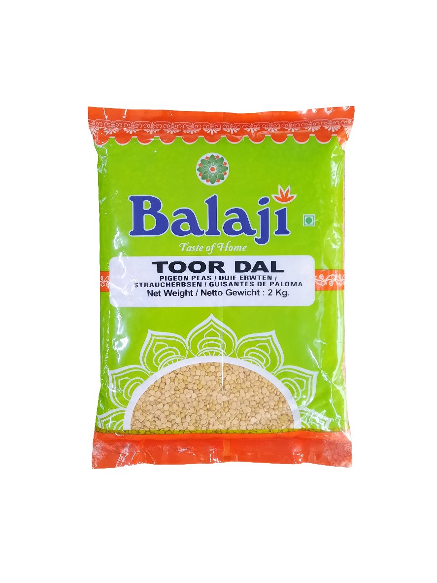 Balaji Toor Dal 2kg - Spice Village