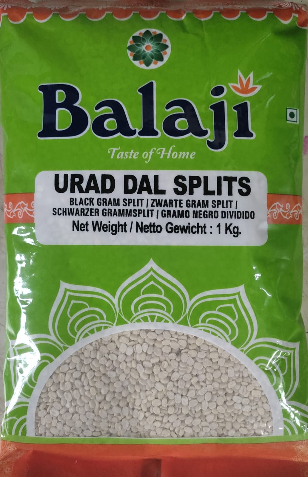 Balaji Urid Dal Split 1kg - Spice Village