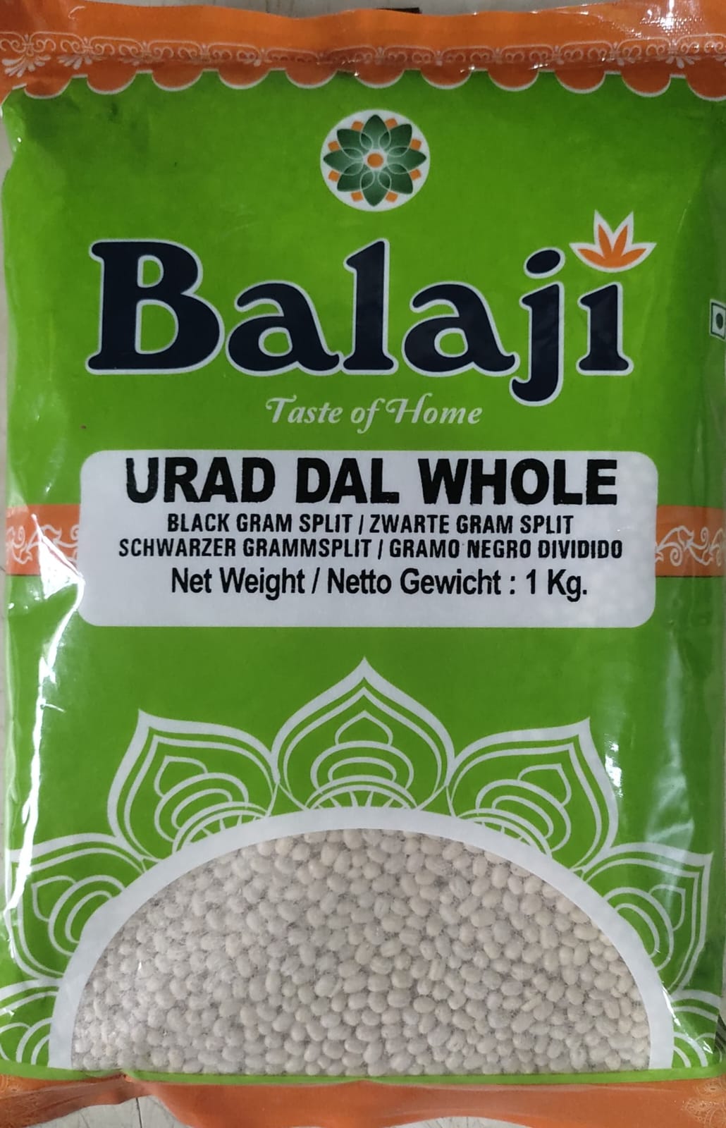 Balaji Urid Dal Whole(Gota) 2kg - Spice Village