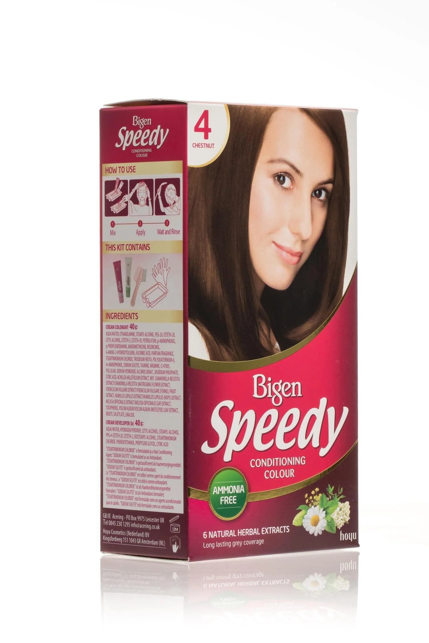 Bigen Speedy Conditioning Colour - Chestnut 80gm - Spice Village