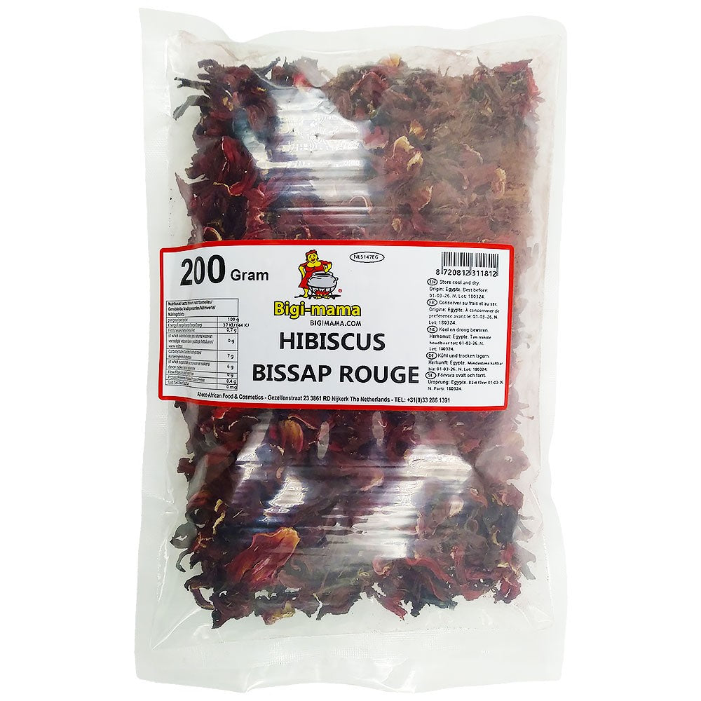 Bigi Mama Hibiscus Bissap Rouge 200gm - Spice Village