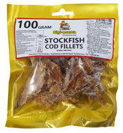 Bigi Mama Stockfish COD Fillet(Skinless) 100gm - Spice Village