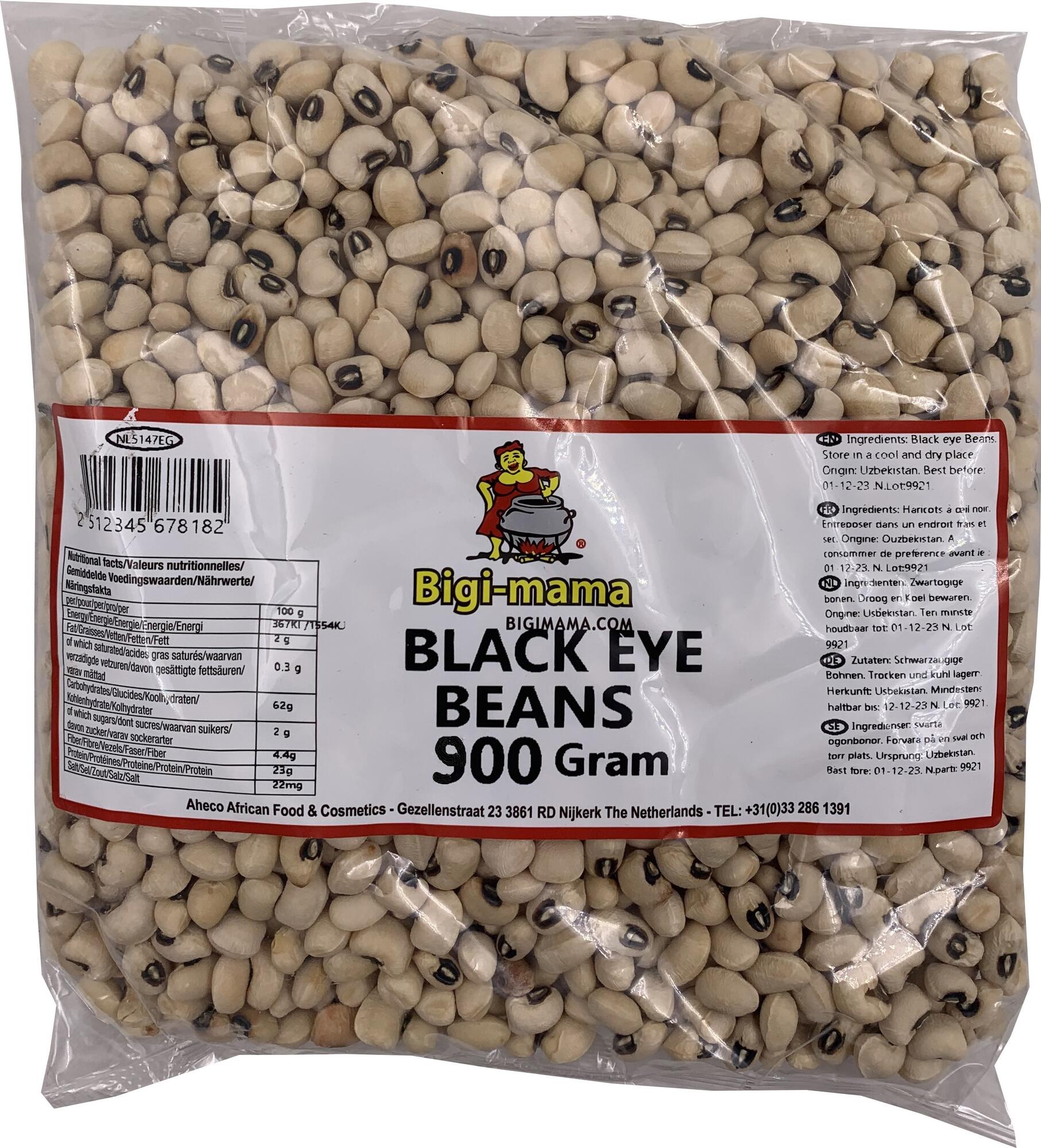 Bigi Mama Black Eye Beans 900gm - Spice Village