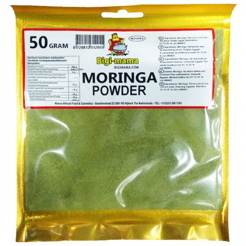 Bigi Mama Moringa Powder 50gm - Spice Village