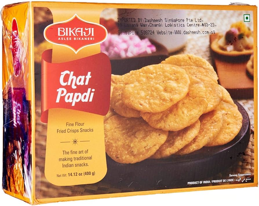 Bikaji Chaat Papdi 400gm - Spice Village