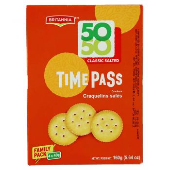 Britannia 50-50 Time pass Family Pack 160gm