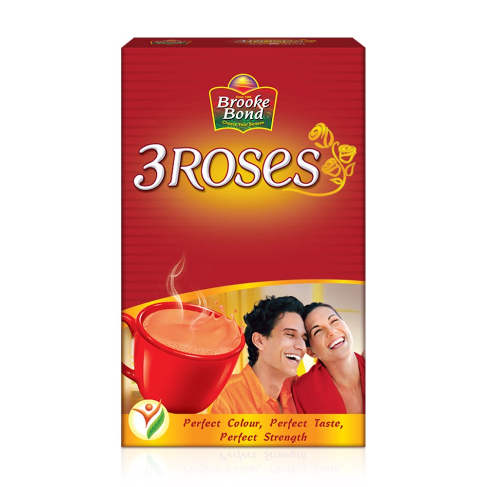 Brooke Bond Three Roses Tea 500gm - Spice Village