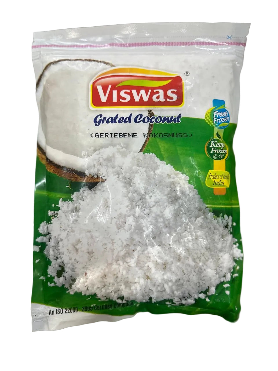 Frozen Viswas Shredded(Grated) Coconut 400gm - Only Berlin Same Day Delivery