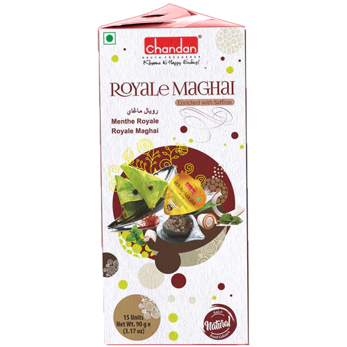 Chandan Royal Mukhwas Maghai (15pcs) 90gm - Spice Village