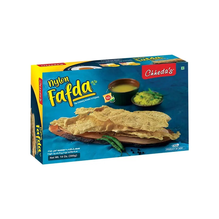 Chheda's Fafda with Kadhi Pickle 300gm - Spice Village