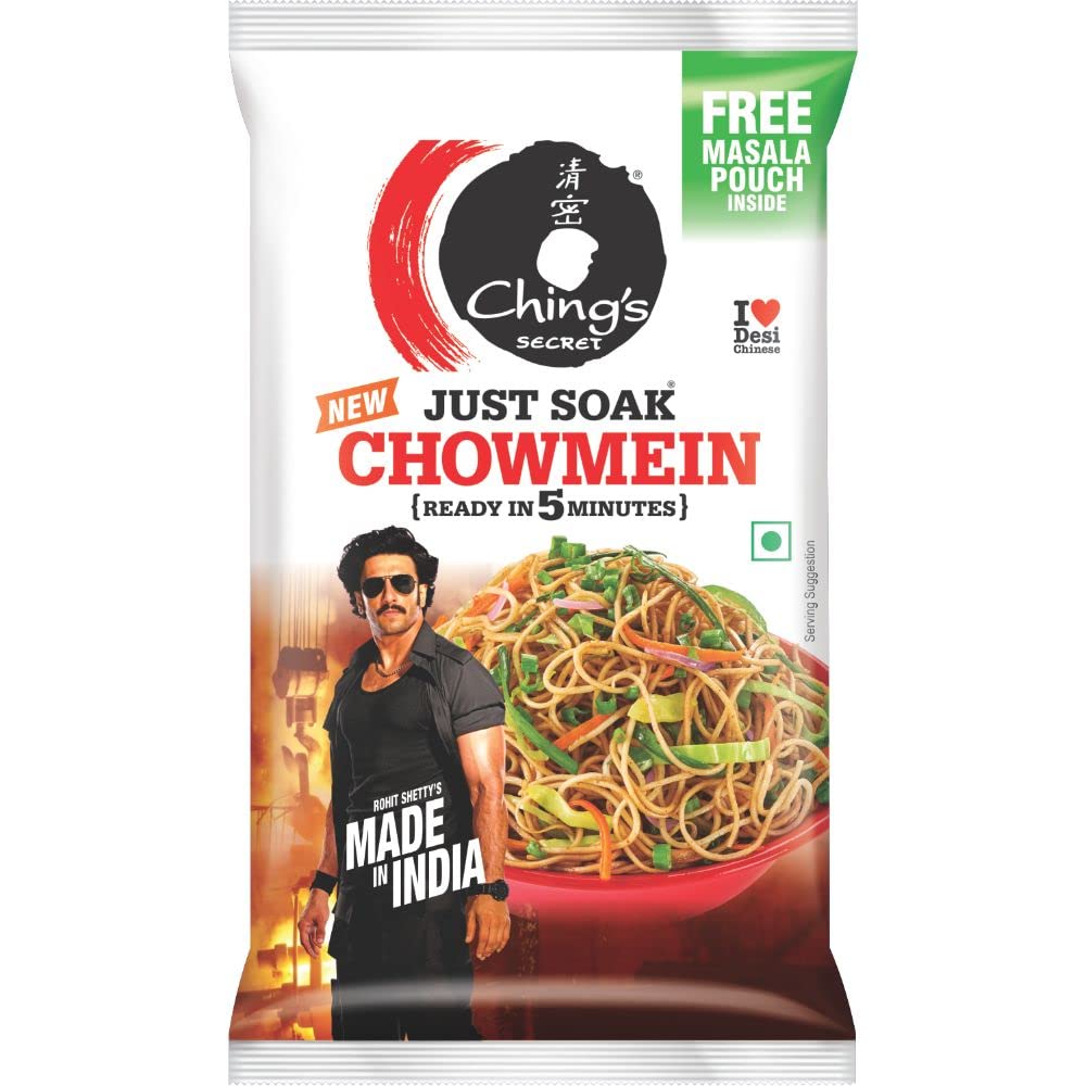 Ching's Veg Chowmein Noodles(Just Soak) 140gm - Spice Village