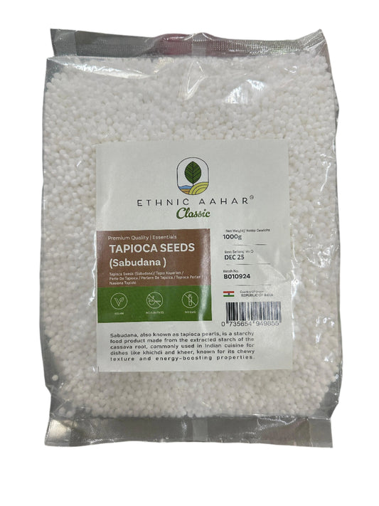 Ethnic Aahar Tapioca Seeds (Sabudana) 1kg