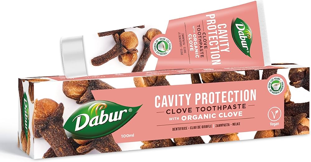 Dabur Organic Toothpaste Cloves 100ml - Spice Village