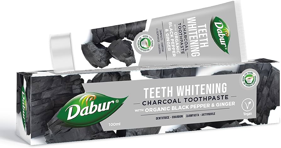 Dabur Organic Toothpaste Charcoal 100ml - Spice Village