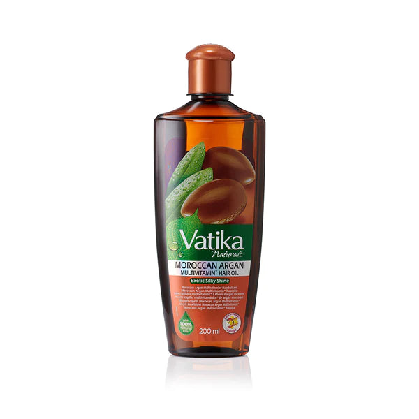 Dabur Vatika Moroccan Argan Hair Oil 200ml - Spice Village
