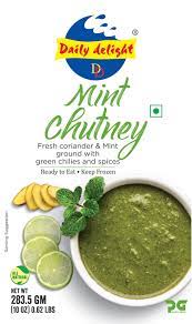 Frozen Daily Delight Mint Chutney 283.5gm - Only Berlin Same Day Delivery - Spice Village
