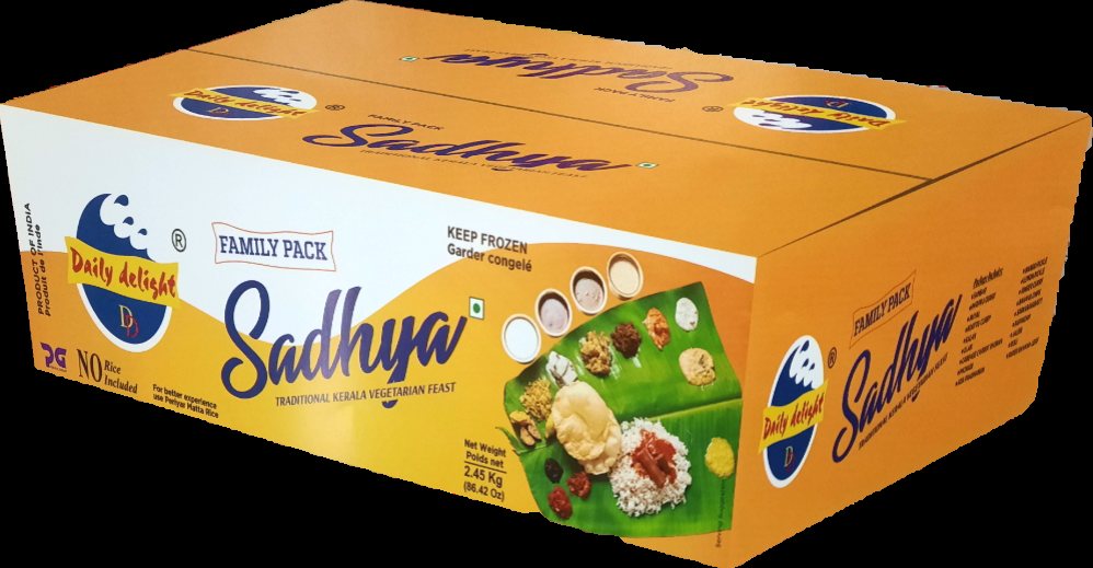 Frozen Daily Delight - Sadhya Kit (Feast for 3) 2.68kg - Only Berlin Same Day Delivery (Delivery would happen after 4th September, Thursday) - Spice Village