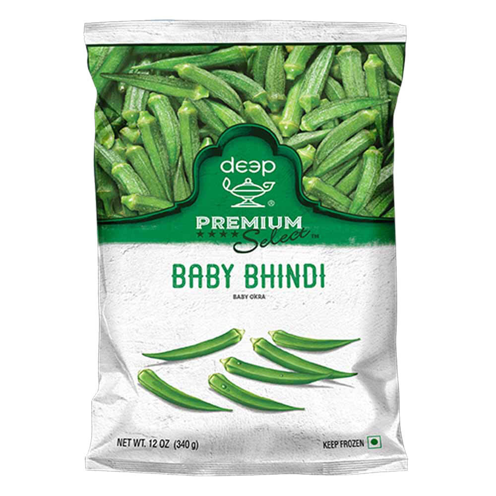 Frozen Deep Baby Okra 340gm - Only Berlin same day delivery - Spice Village