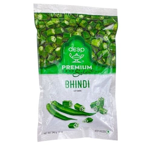 Frozen Deep Cut Okra 340gm - Only Berlin same day delivery - Spice Village