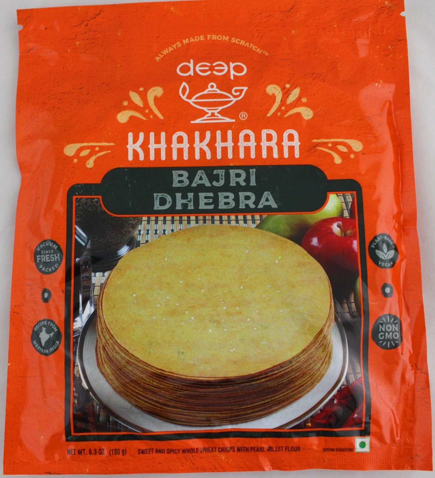Deep Bajri Dhebra Khakhra - 200gm - Spice Village