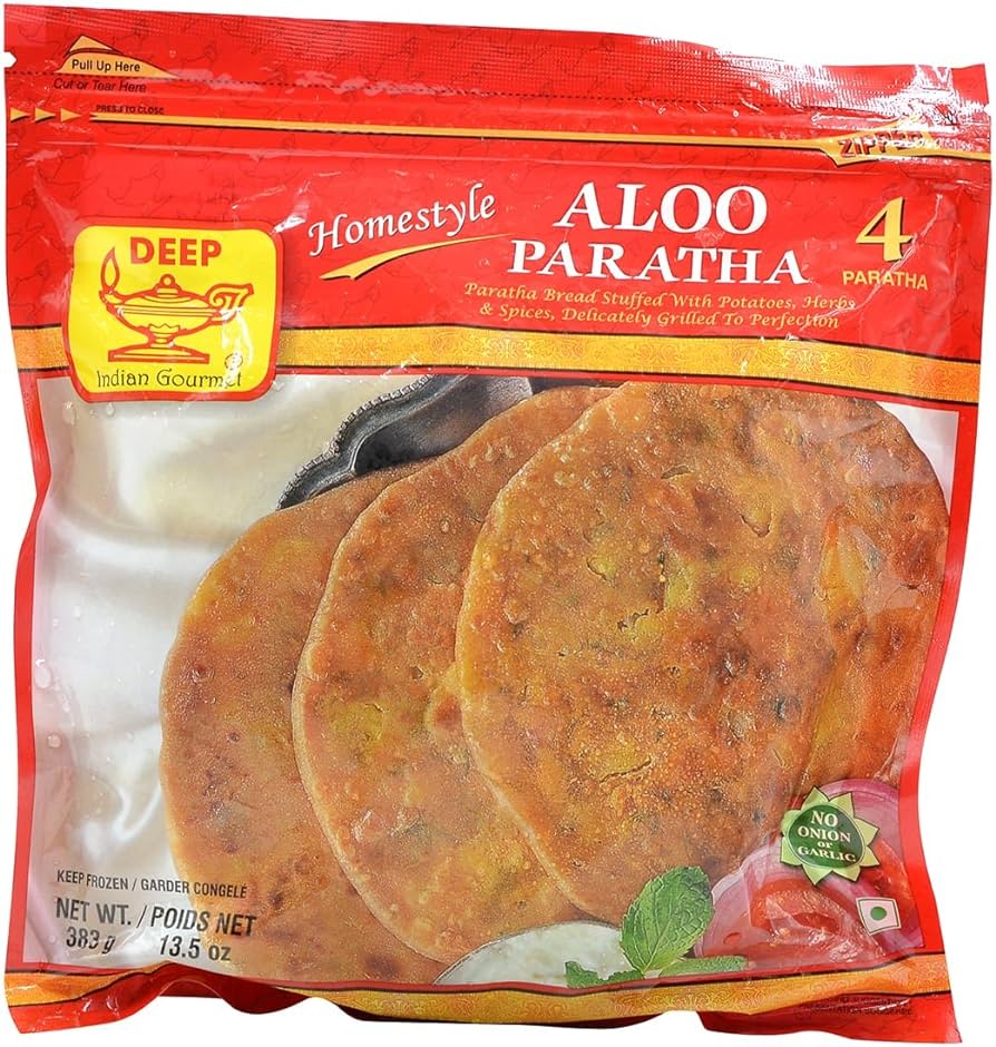 Frozen Deep Aloo Paratha 383gm - Only Berlin same day delivery - Spice Village