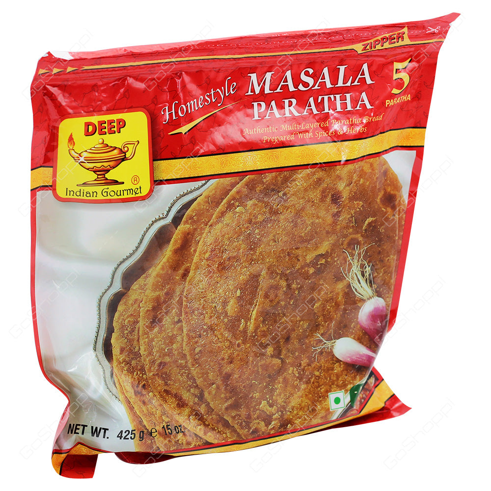 Frozen Deep Masala Paratha 250gm - Only Berlin same day delivery - Spice Village