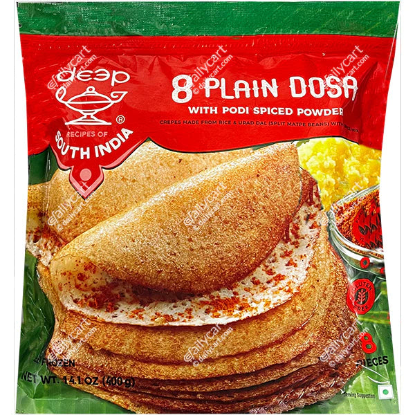 Frozen Deep Plain Dosa 397gm - Only Berlin same day delivery - Spice Village