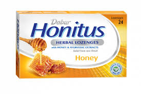 Dabur Honitus Lozenges Honey 24pcs