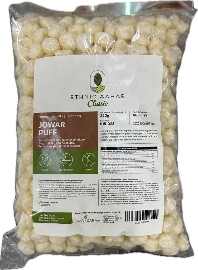 Ethnic Aahar Jowar(Puff Corn) 250gm - Spice Village