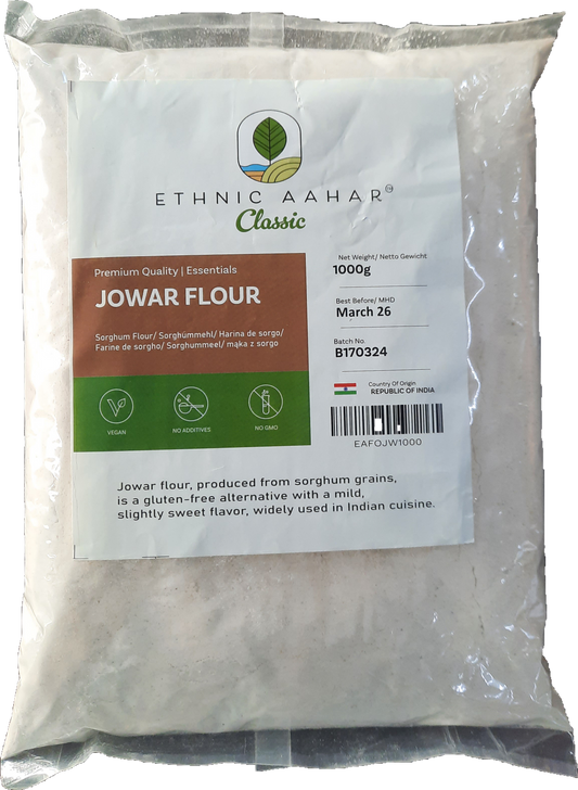 Ethnic Aahar Juwar Flour 1kg - Spice Village