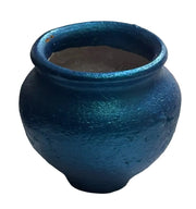 Clay Matka Plain 1pc(Blue)