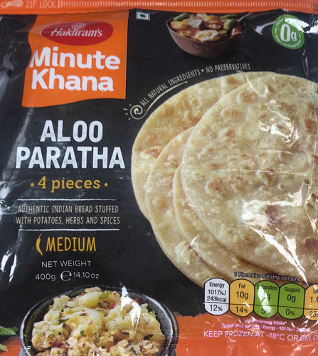 Frozen Haldiram's Aloo Paratha 400gm - Only Berlin Same Day Delivery