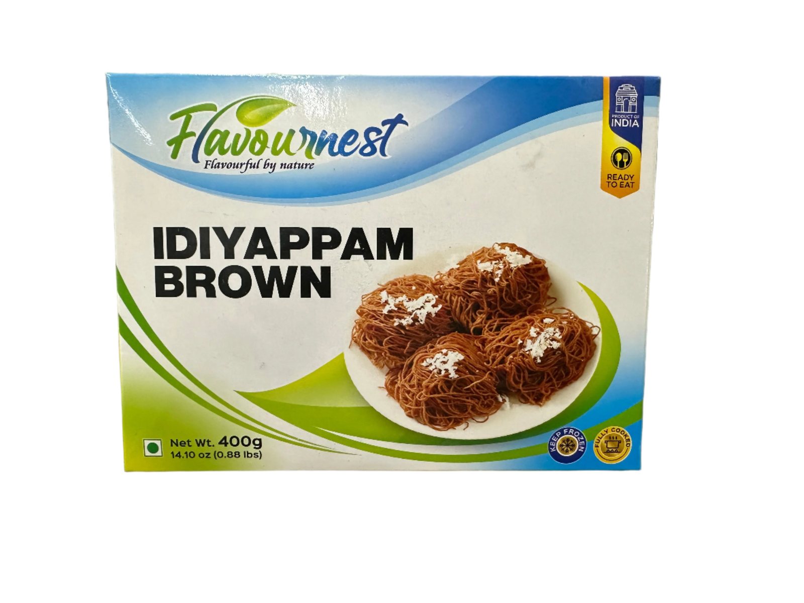Frozen Flavornest Idiappam Brown 400gm - Only Berlin Same Day Delivery - Spice Village