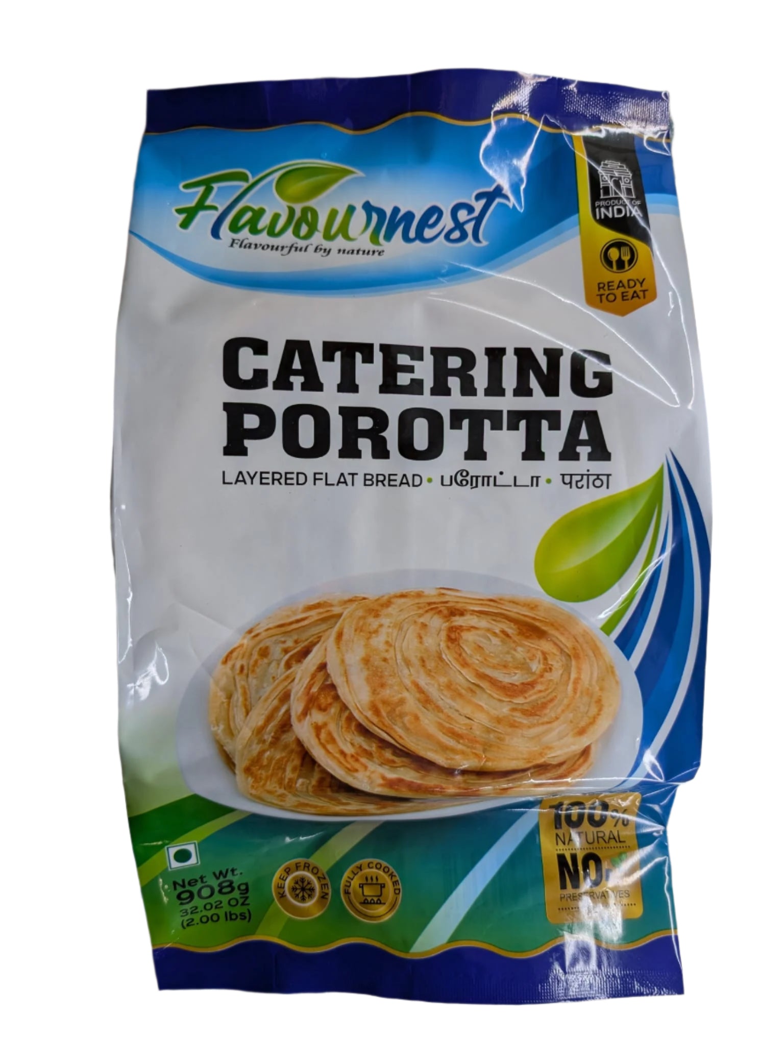Frozen Flavournest Catering Porotta 908gm - Only Berlin same day delivery - Spice Village