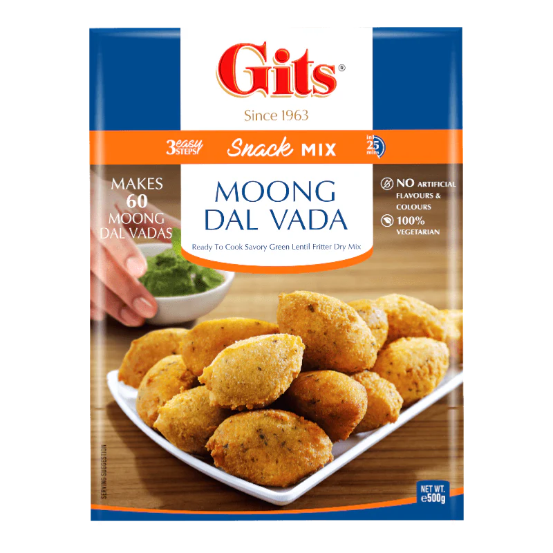 Gits Moong(Mung) Dal Vada 500gm - Spice Village