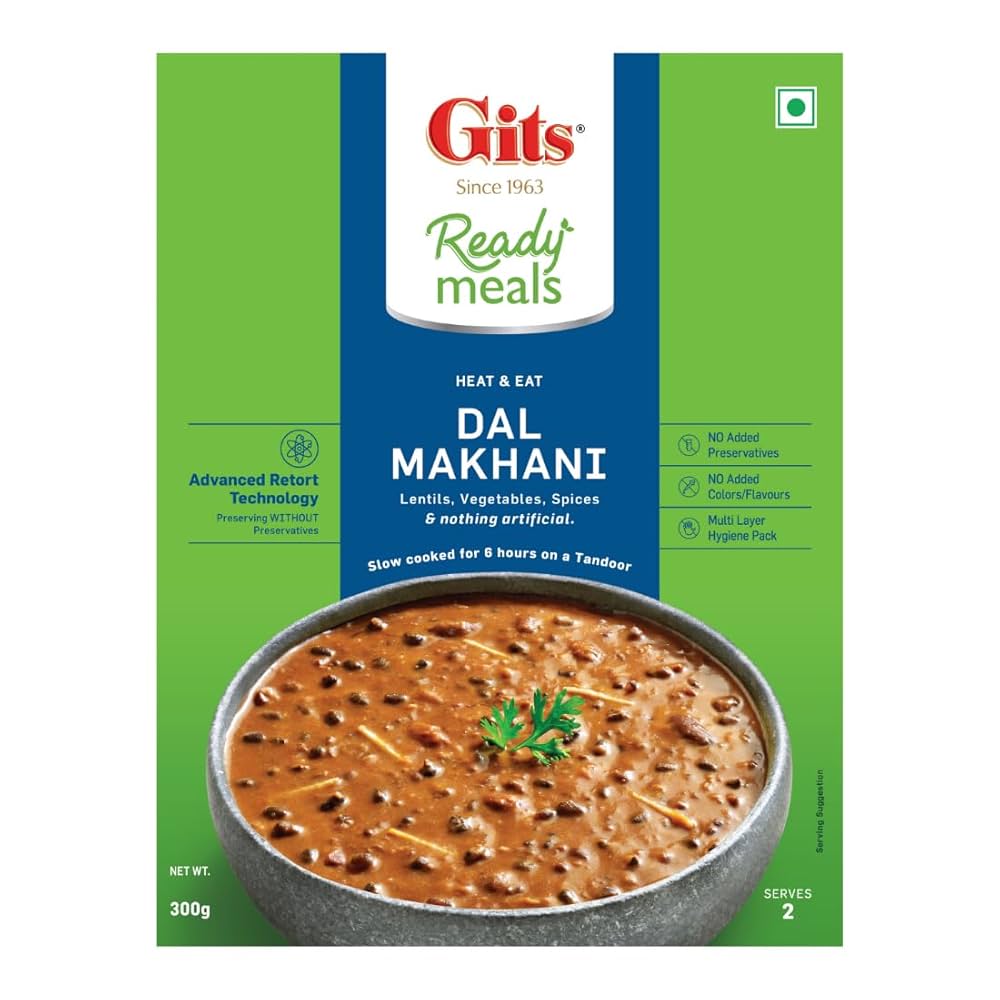 Gits Ready To Eat Dal Makhani 300gm - Spice Village