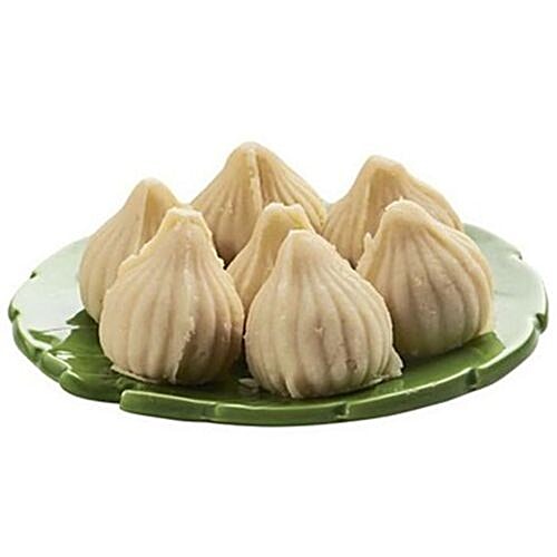 Mishti Sweet Kaju Kesar Elaichi Modak 5 pcs (Aprox200gm) - Spice Village