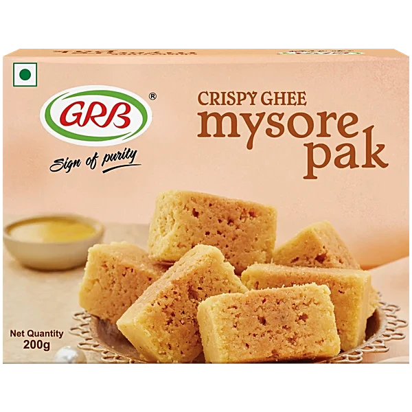 GRB Crispy Mysore Pak 200gm - Spice Village