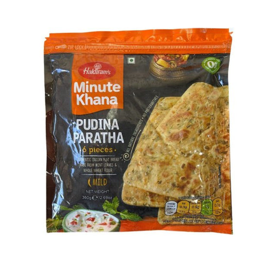 Frozen Haldiram's Pudina Paratha 400gm - Only Berlin Same Day Delivery