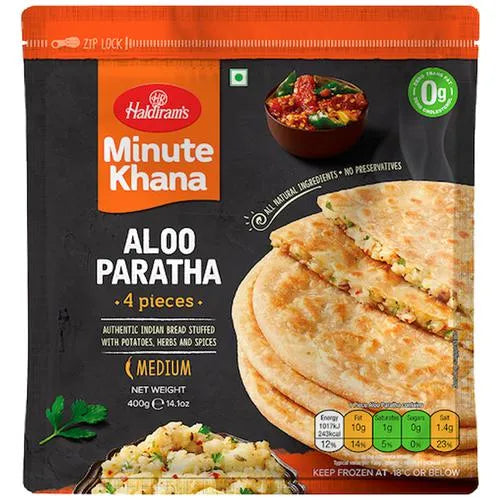 Frozen Haldiram's Aloo Pyaz Paratha 400gm - Only Berlin same day delivery - Spice Village