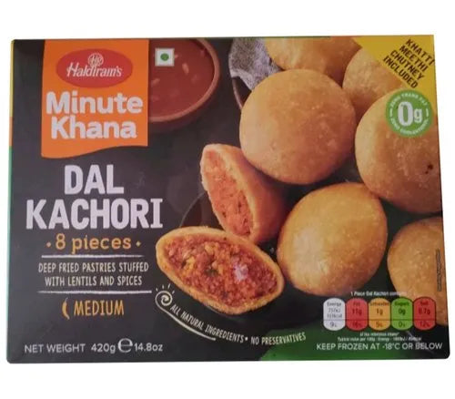 Frozen Haldiram's Dal Kachori 420gm - Only Berlin Same Day Delivery - Spice Village